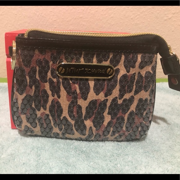 Betsey Johnson | Bags | Betsey Johnson Pouchlike New Good Cndtn | Poshmark